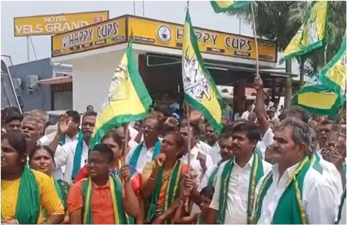 PROTEST IN TAMIL NADU