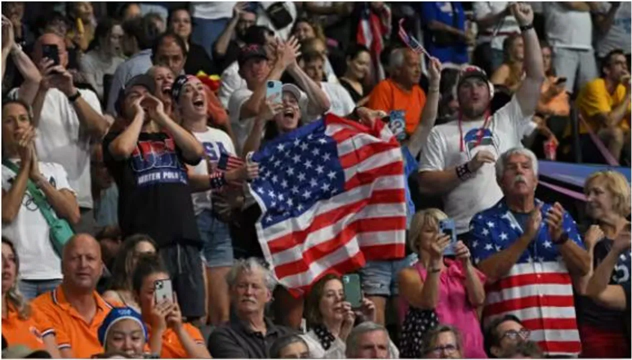 PARIS OLYMPICS 2024 USA IN 1ST