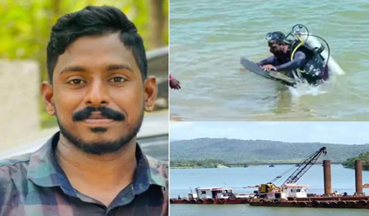 arjun-search-mission-eshwar-malpe-found-lorry-parts-from-gangavali-river