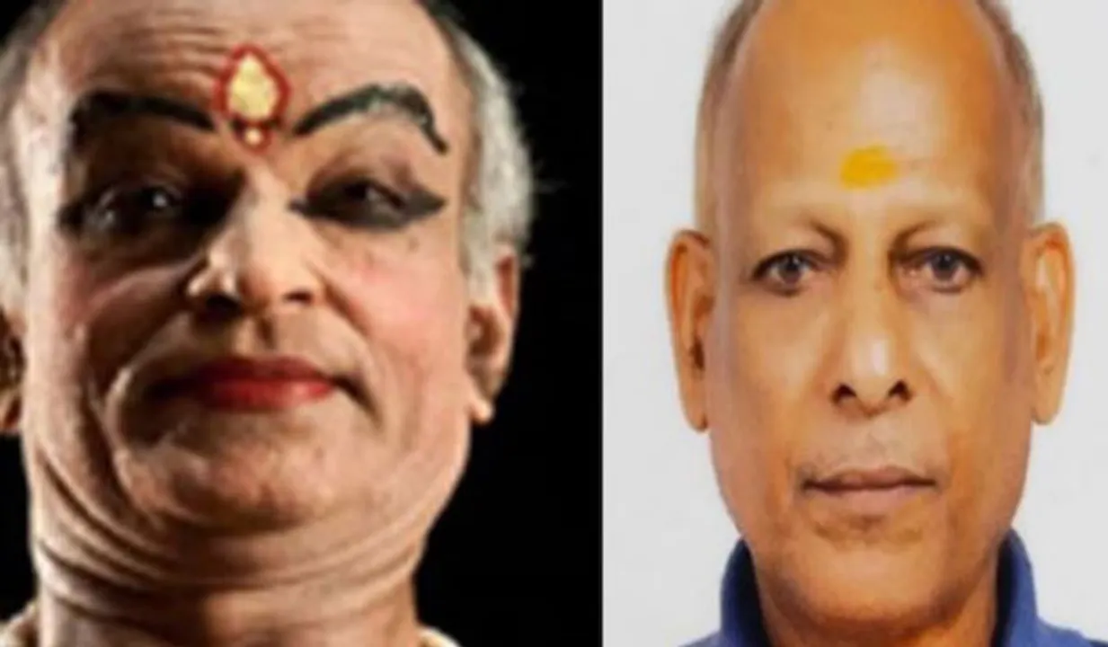 കഥകളി ആചാര്യന്‍ സദനം ബാലകൃഷ്ണനും തെയ്യം കലാകാരന്‍ ഇ പി നാരായണനും പത്മശ്രീ
