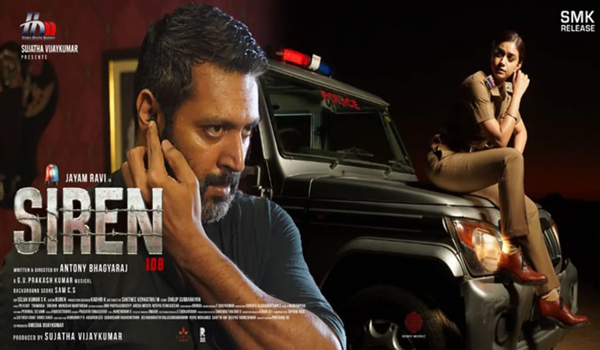 മാസ് ഗെറ്റപ്പിൽ ജയം രവി; 'സൈറൻ' ട്രെയിലർ റിലീസായി