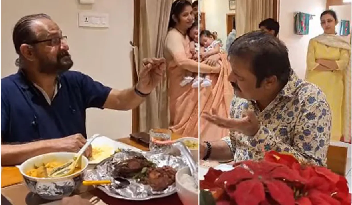 ഔസേപ്പച്ചന്റെ അതിഥിയായി സുരേഷ് ഗോപി; ഒപ്പം മനോഹരമായ പാട്ടും; വീഡിയോ വൈറല്‍