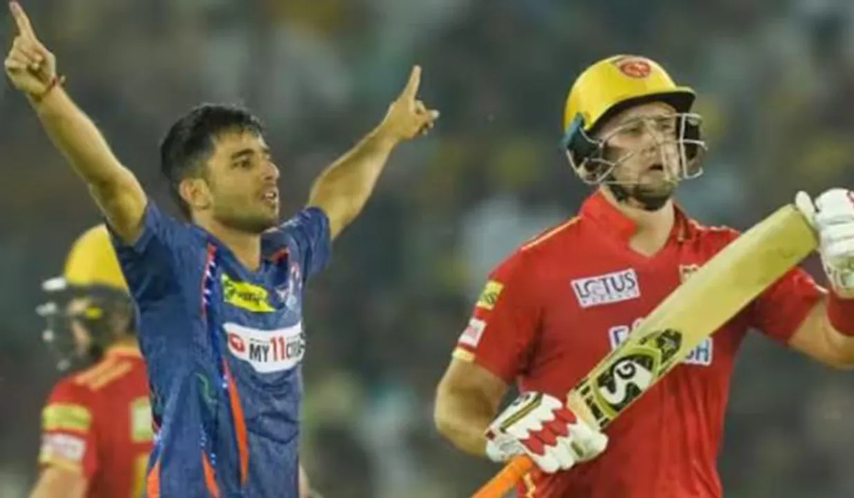 അടിച്ചുവീഴ്ത്തി, പിന്നെ എറിഞ്ഞിട്ടു; ലഖ്‌നൗവിനു മുന്നില്‍ പതറി പഞ്ചാബ്