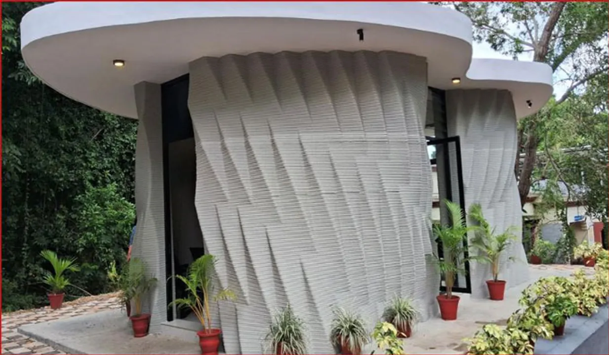 കേരളത്തിലെ ആദ്യ 3ഡി പ്രിന്റ് കെട്ടിടം തുറന്നു