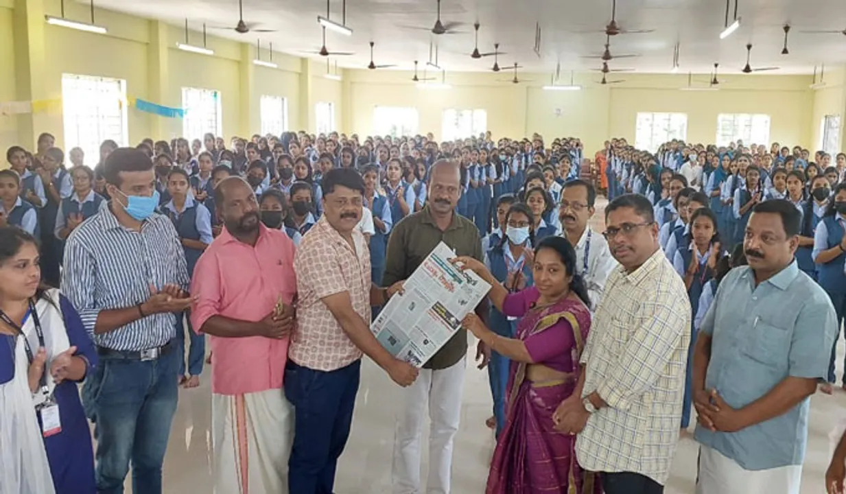 കലാകൗമുദി അക്ഷരജാലകം പദ്ധതിക്ക് നെടുമങ്ങാട് തുടക്കം