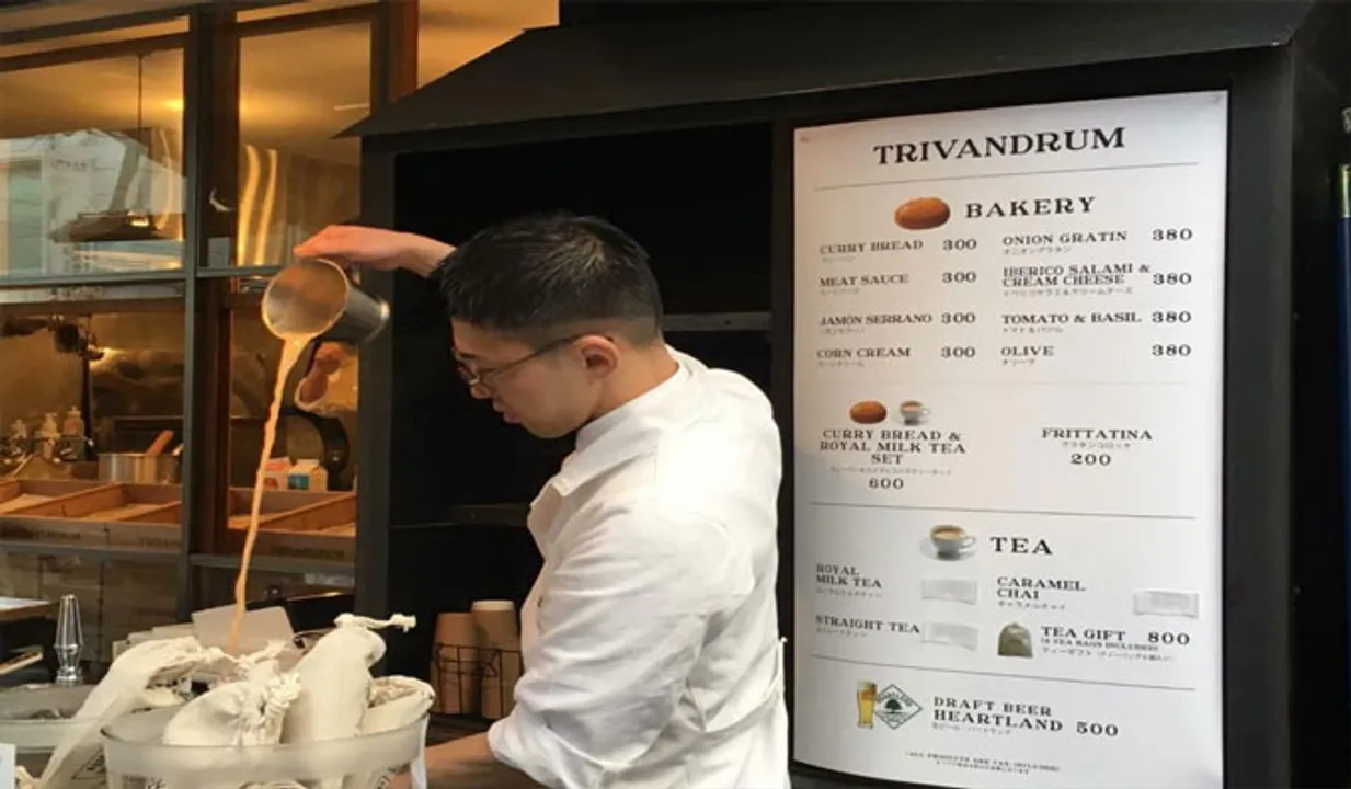 ജപ്പാനിലൊരു 'ട്രിവാന്‍ഡ്രം ബേക്കറി'