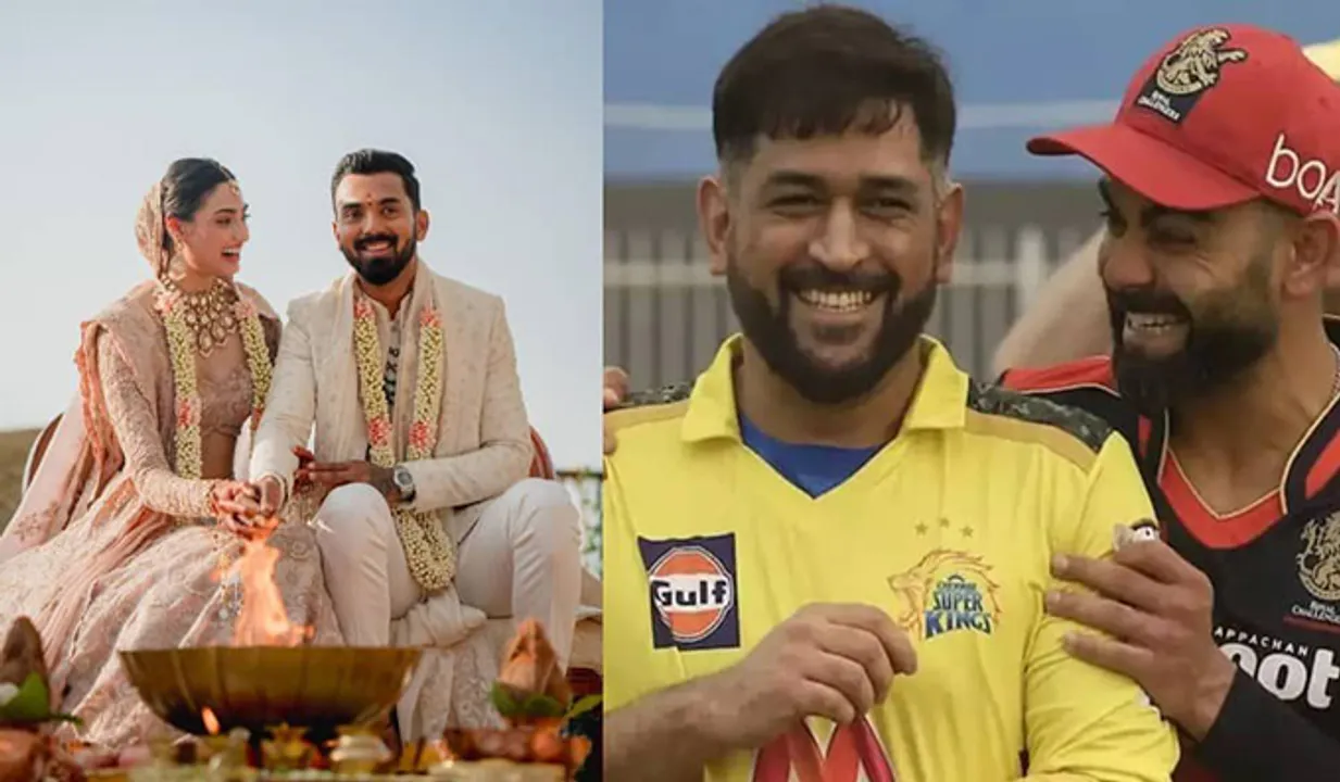 രാഹുലിന് ധോണിയുടെ വക ബൈക്ക് വിവാഹ സമ്മാനം; കോഹ് ലി നല്‍കിയത് 2.70 കോടി രൂപയുടെ കാര്‍