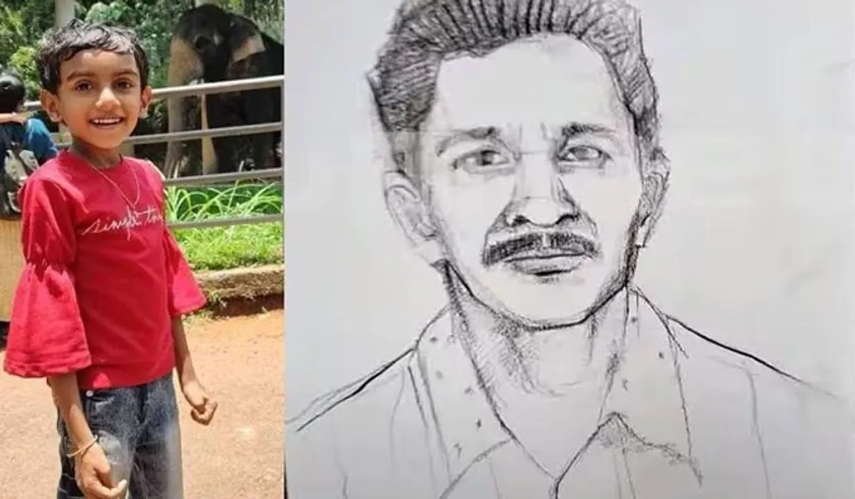 കൊല്ലത്ത് ആറു വയസുകാരിയെ തട്ടിക്കൊണ്ട് പോയ സംഭവം; പാരിപ്പള്ളിയിലെ കടയിലെത്തിയ പുരുഷന്റെ രേഖാ ചിത്രം പുറത്ത്