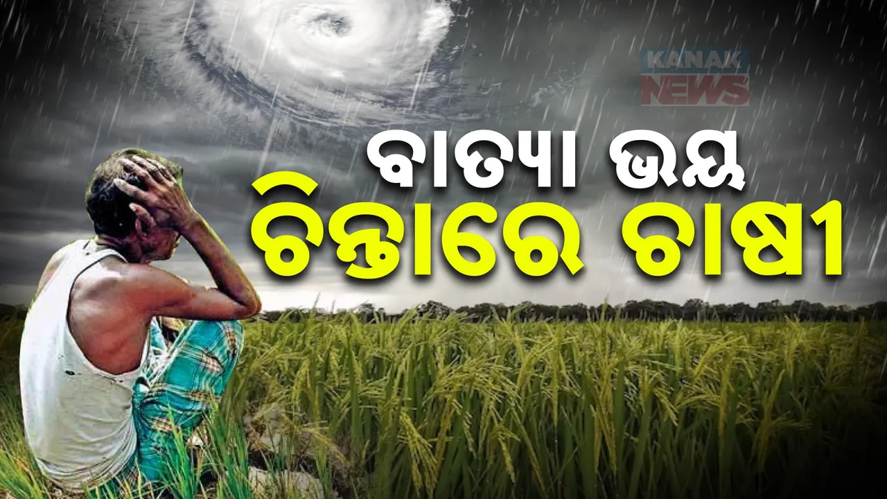  ବାତ୍ୟା ଭୟ ପାଇଁ ଚିନ୍ତାରେ ଚାଷୀ । ଉପକୂଳିଆ ଅଞ୍ଚଳରେ ଛନକା, ମତ୍ସ୍ୟଜୀବୀ ବି ସତର୍କ