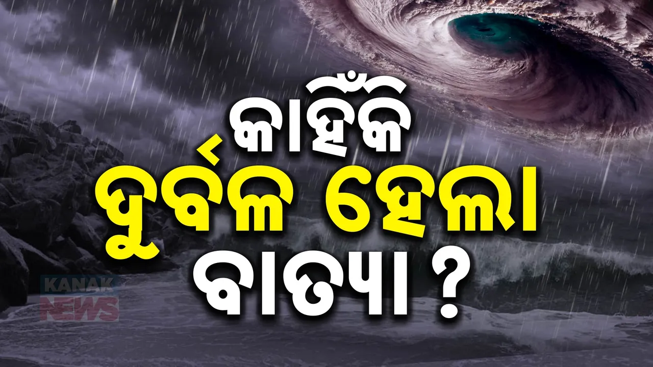  ହଠାତ୍ କାହିଁକି ଦୁର୍ବଳ ହୋଇଗଲା ଦାନା ? କାରଣ କହିଲେ ପାଣିପାଗ ବିଜ୍ଞାନୀ...