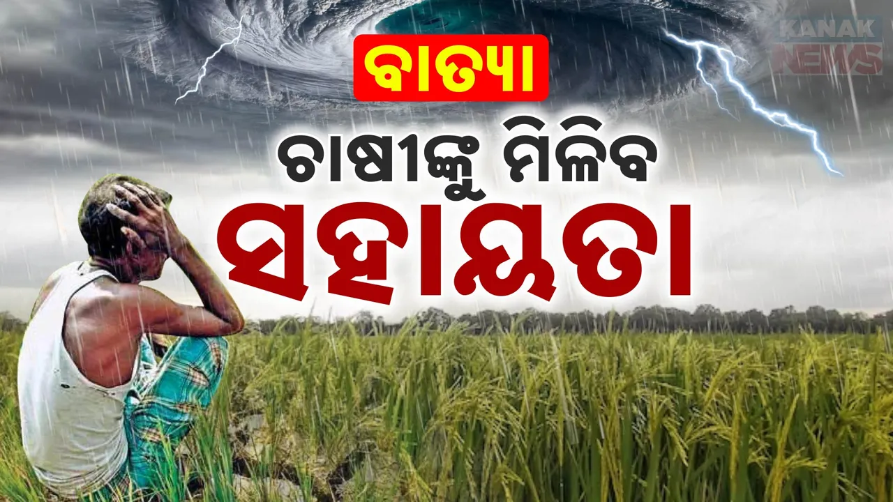  ବାତ୍ୟା ପ୍ରଭାବିତ ଚାଷୀଙ୍କୁ ମିଳିବ ସହାୟତା , କୃଷି ସଚିବଙ୍କ ସୂଚନା ।