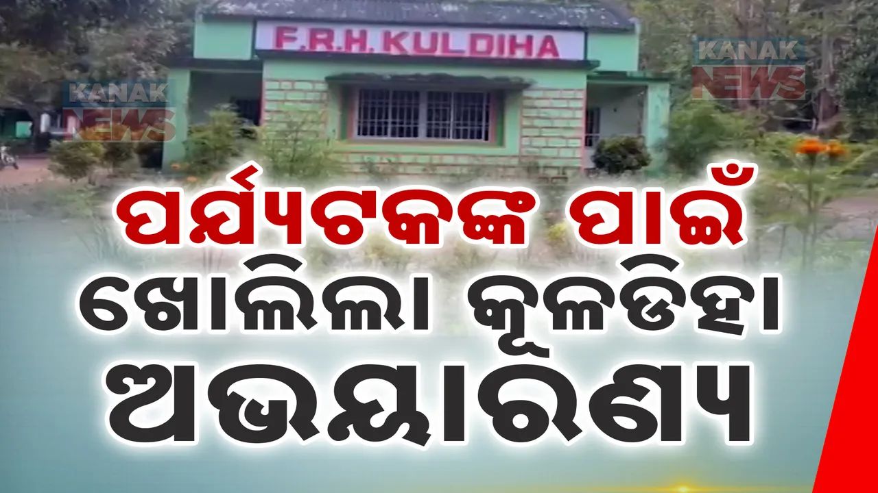 ପର୍ଯ୍ୟଟକଙ୍କ ପାଇଁ ସଜେଇ ହୋଇଛି କୂଳଡିହା ଅଭୟାରଣ୍ୟ । ପର୍ଯ୍ୟଟକଙ୍କ ମନରେ ଉତ୍ସାହ