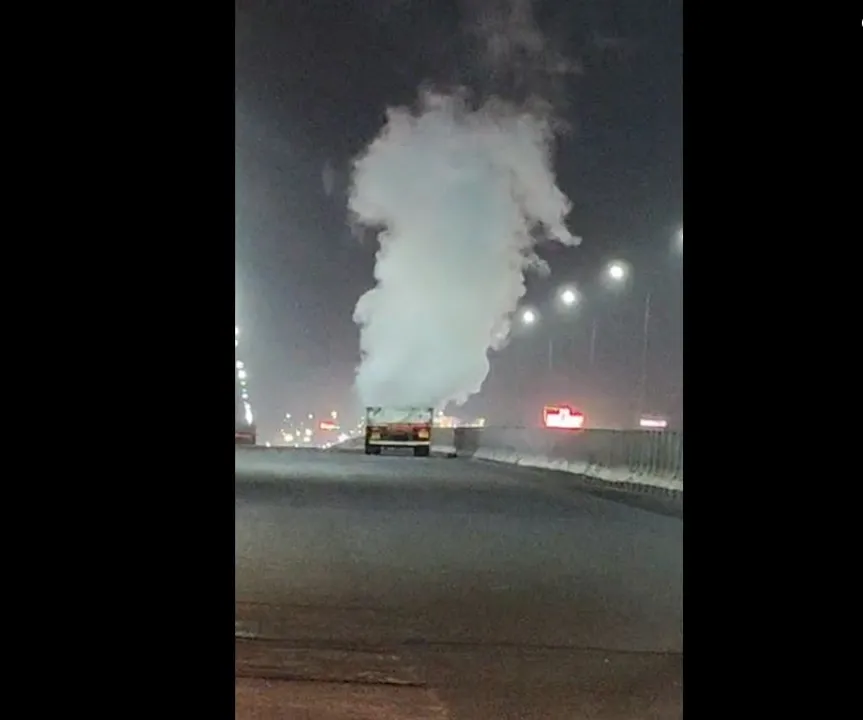  ରାଜଧାନୀ ହାଇୱେରେ ଗ୍ୟାସ୍ ଲିକ୍ ; ଭୟଭୀତ ସ୍ଥାନୀୟ ଲୋକେ