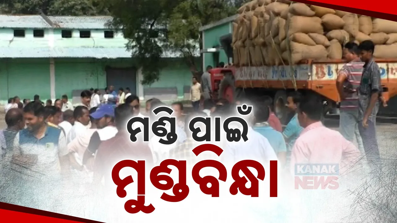  ମଣ୍ଡି ପାଇଁ ଚାଷୀଙ୍କ ମୁଣ୍ଡବିନ୍ଧା ; ନବରଙ୍ଗପୁରରେ ମଣ୍ଡି ଖୋଲିଲା ହେଲେ ଉଠୁନି ଧାନ