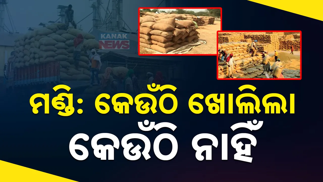  ଗଞ୍ଜାମରେ ଖୋଲିଲା ଧାନ ମଣ୍ଡି: ରଙ୍ଗେଇଲୁଣ୍ଡା, କୋଳଥି ଗାଁରେ ମଣ୍ଡିର ଶୁଭାରମ୍ଭ କଲେ ଖଣି ଓ ପରିବହନ ମନ୍ତ୍ରୀ ବିଭୂତି ଭୂଷଣ ଜେନା