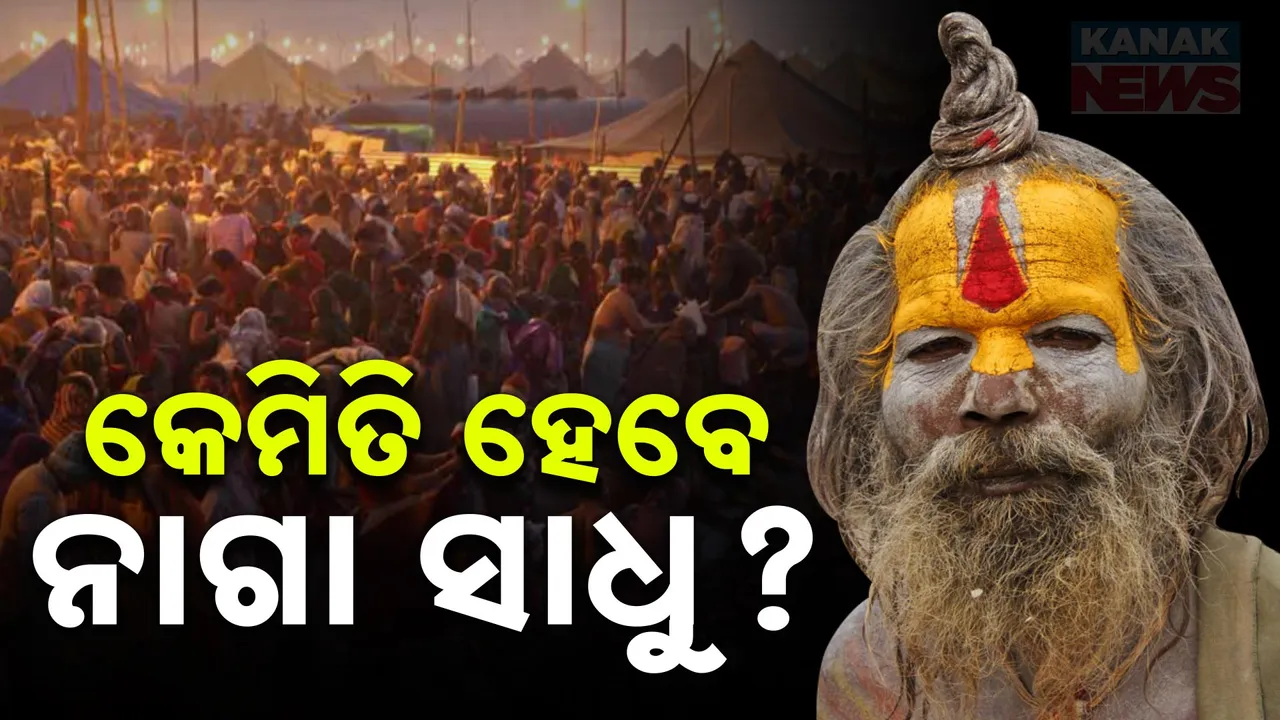 Naga sadhu Photograph: (kanak news) 