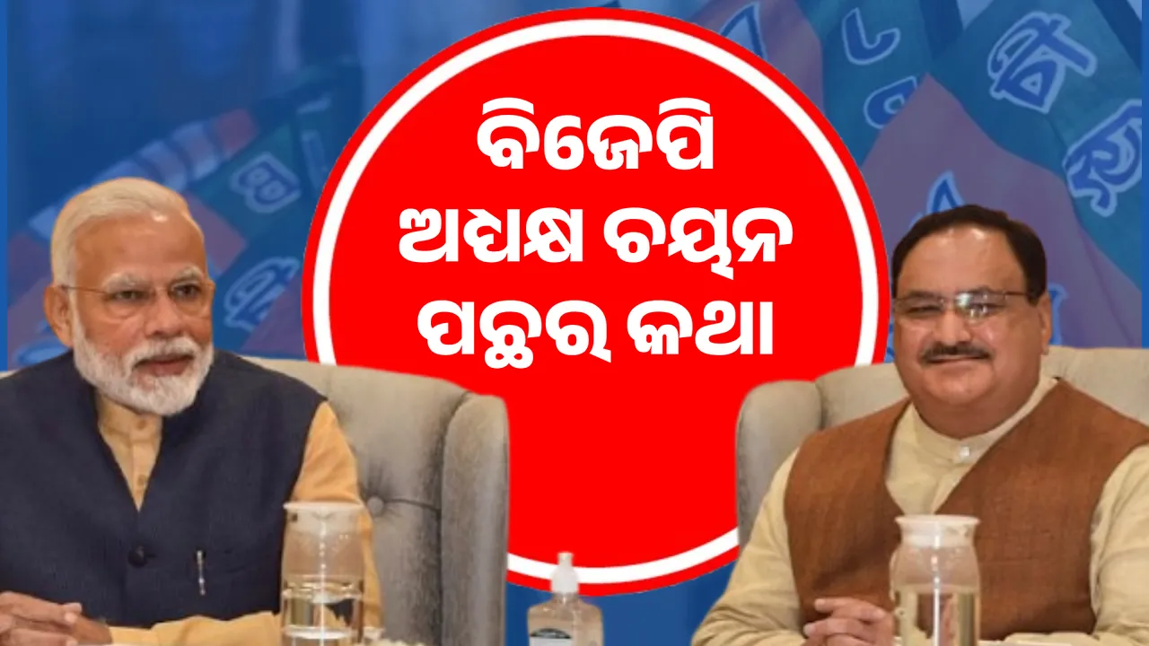  ବିଜେପି ଅଧ୍ୟକ୍ଷ ଚୟନ ପଛର କଥା  Photograph: (KanakNews ) 
