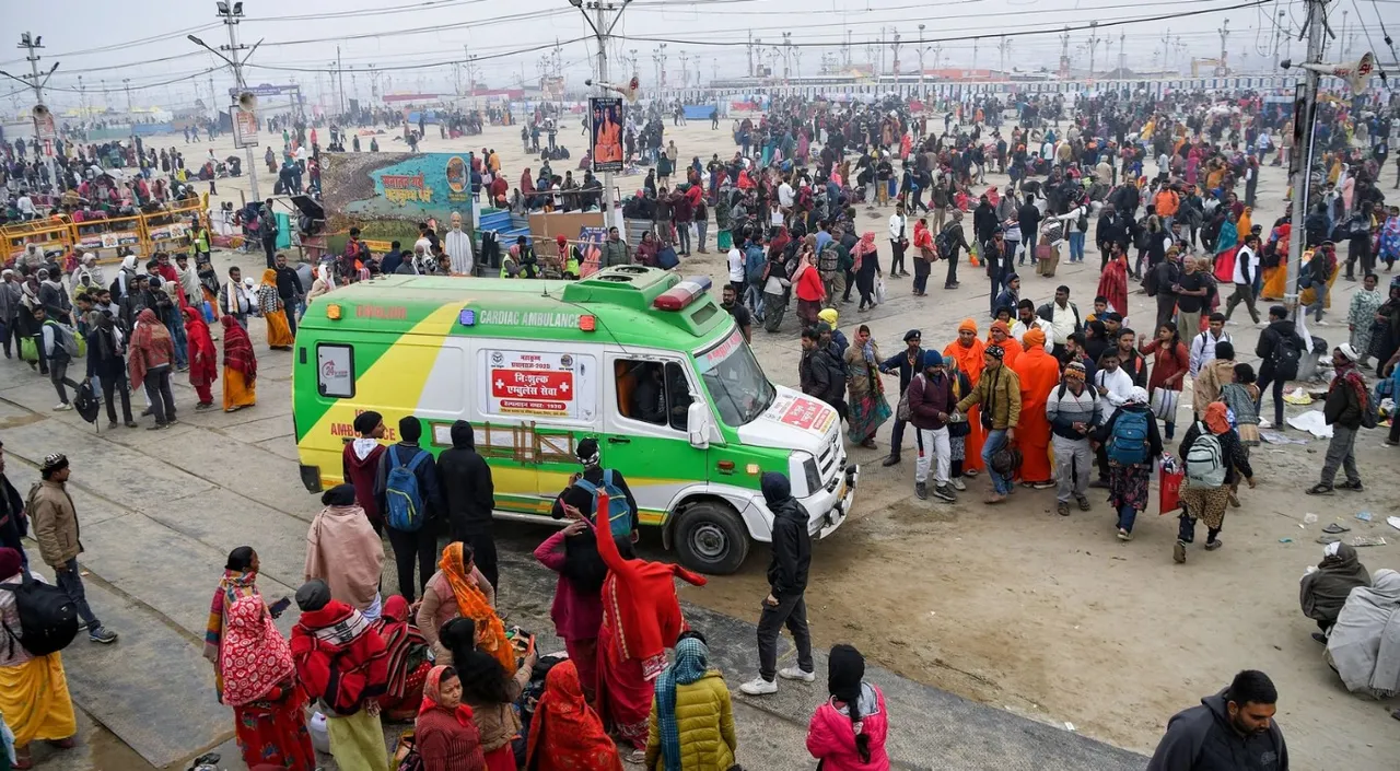  ambulance mahakumbh Photograph: (google) 