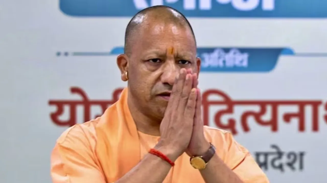  YOGI ADITYANATH Photograph: (KANAK NEWS) 