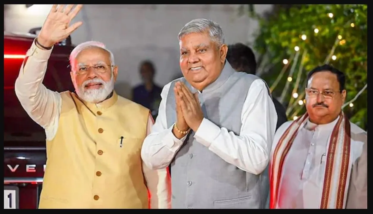  ଉପରାଷ୍ଟ୍ରପତି ଧନଖଡ଼ଙ୍କ ଇସ୍ତଫା ଯୋଗୁଁ ବ୍ୟାକଫୁଟରେ ବିଜେପି ! ଏବେ ବିଜେପିକୁ ମିଳିବନି ନୂଆ ସଭାପତି...