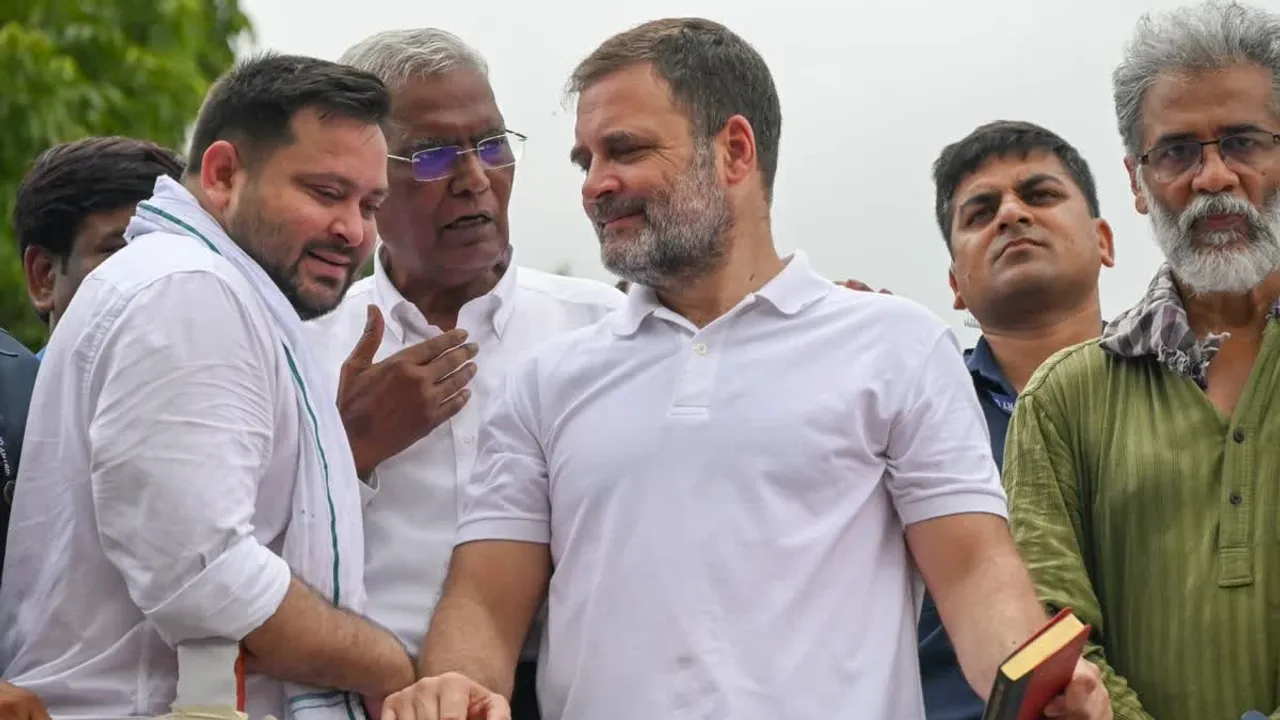  tajaswi and congress Photograph: (KANAK NEWS) 