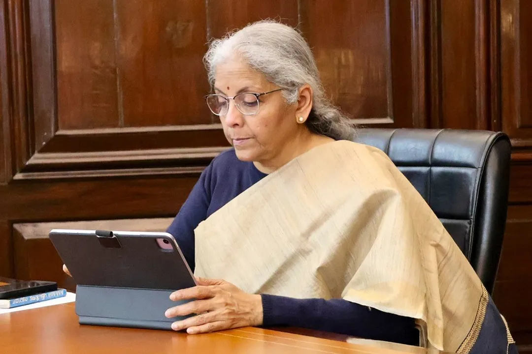  Nirmala Sitaraman Photograph: (KANAK NEWS) 