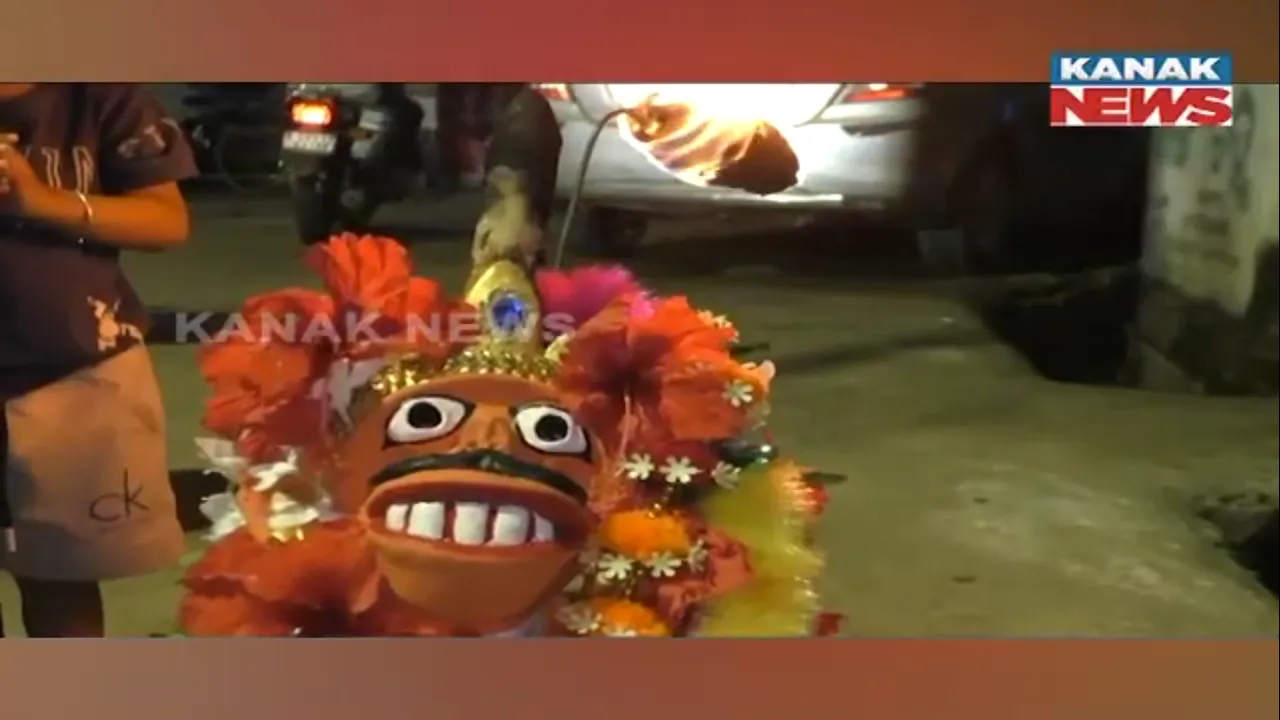  ସୁବର୍ଣ୍ଣପୁର ଲଙ୍କା ପୋଡ଼ି ମହୋତ୍ସବ Photograph: (KanakNews) 