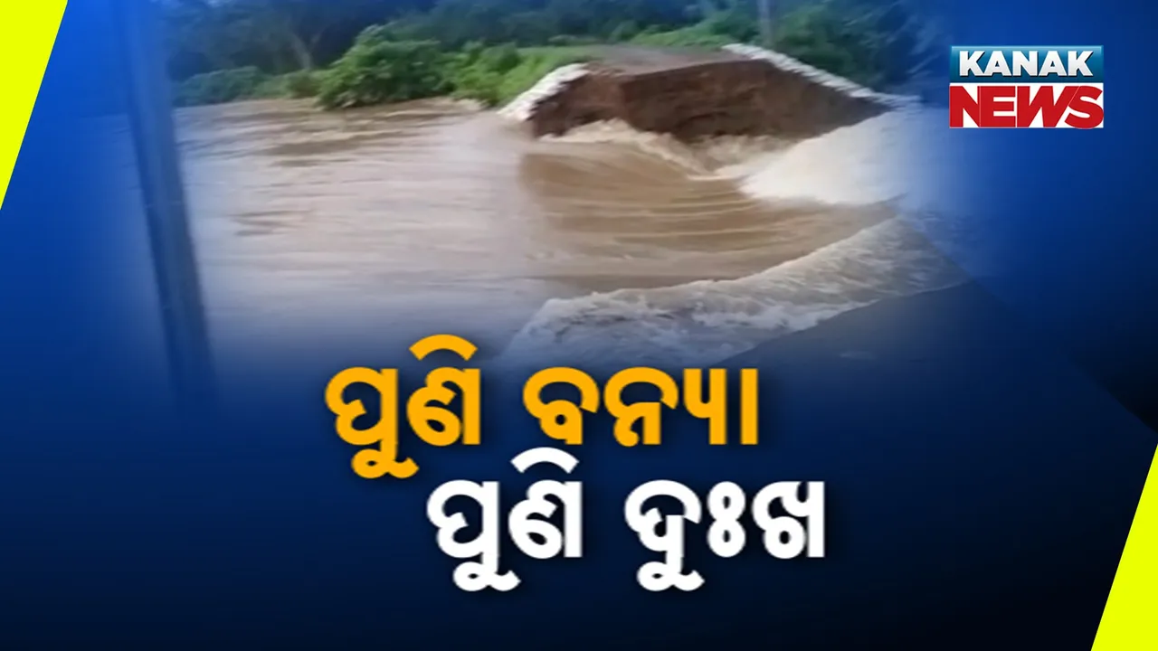  ପୁଣି ବନ୍ୟା, ପୁଣି ଦୁଃଖ Photograph: (KanakNews) 