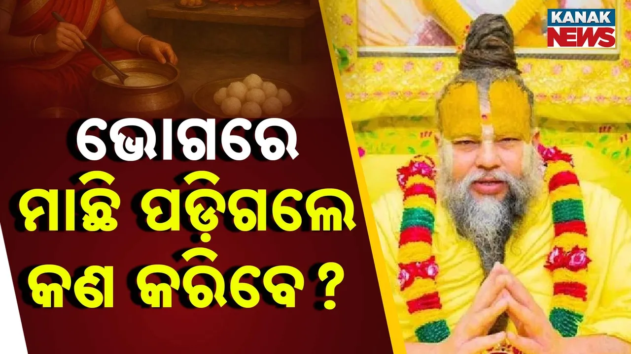  ଭୋଗରେ ମାଛି ପଡ଼ିଗଲେ କଣ କରିବେ ? Photograph: (KanaKnews) 