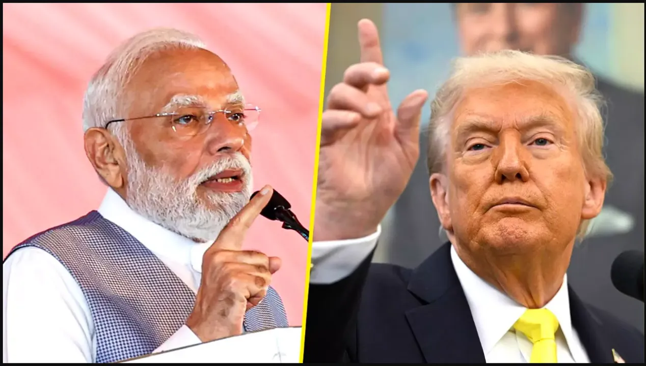  MODI AND TRUMP Photograph: (GOOGLE) 