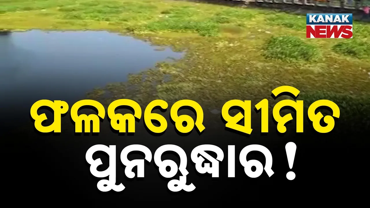  Polluted Pond Photograph: (Kanak News) 