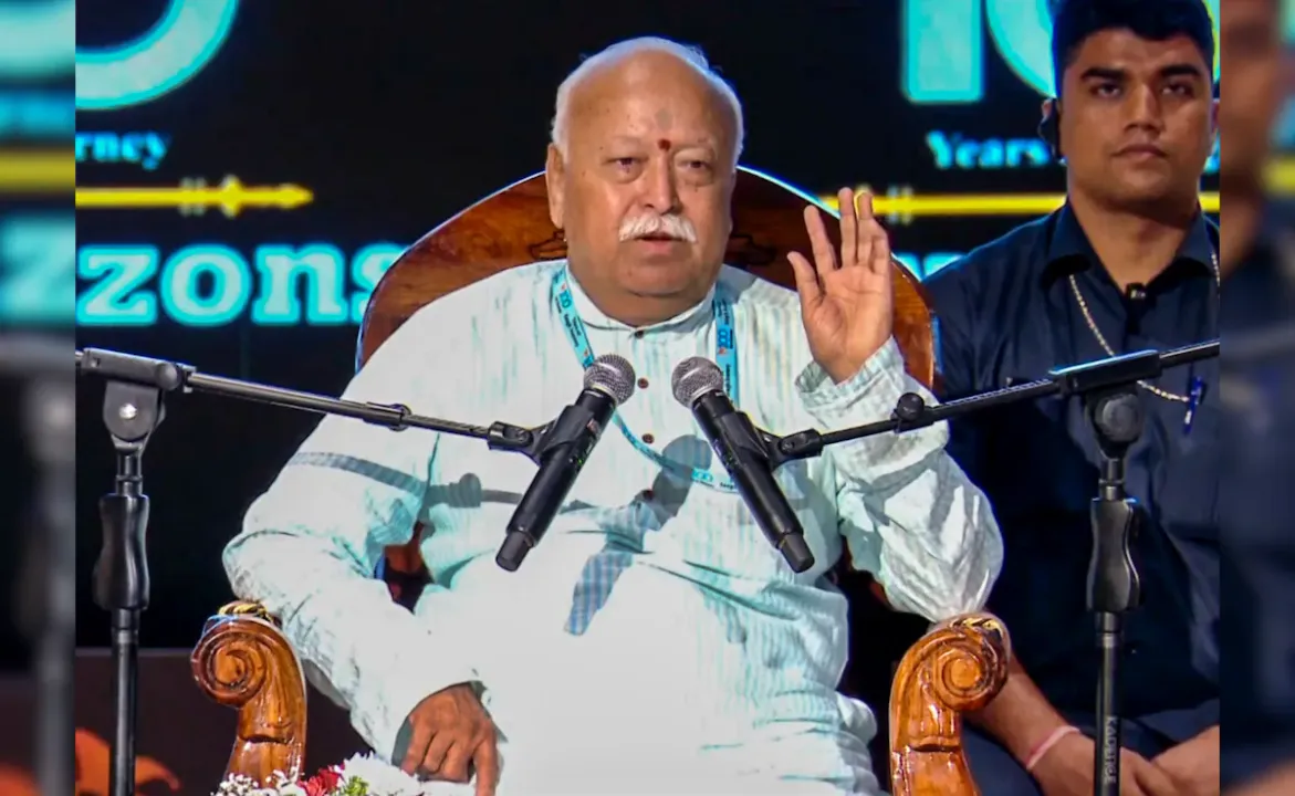  mohan bhagwat Photograph: (kanak news) 