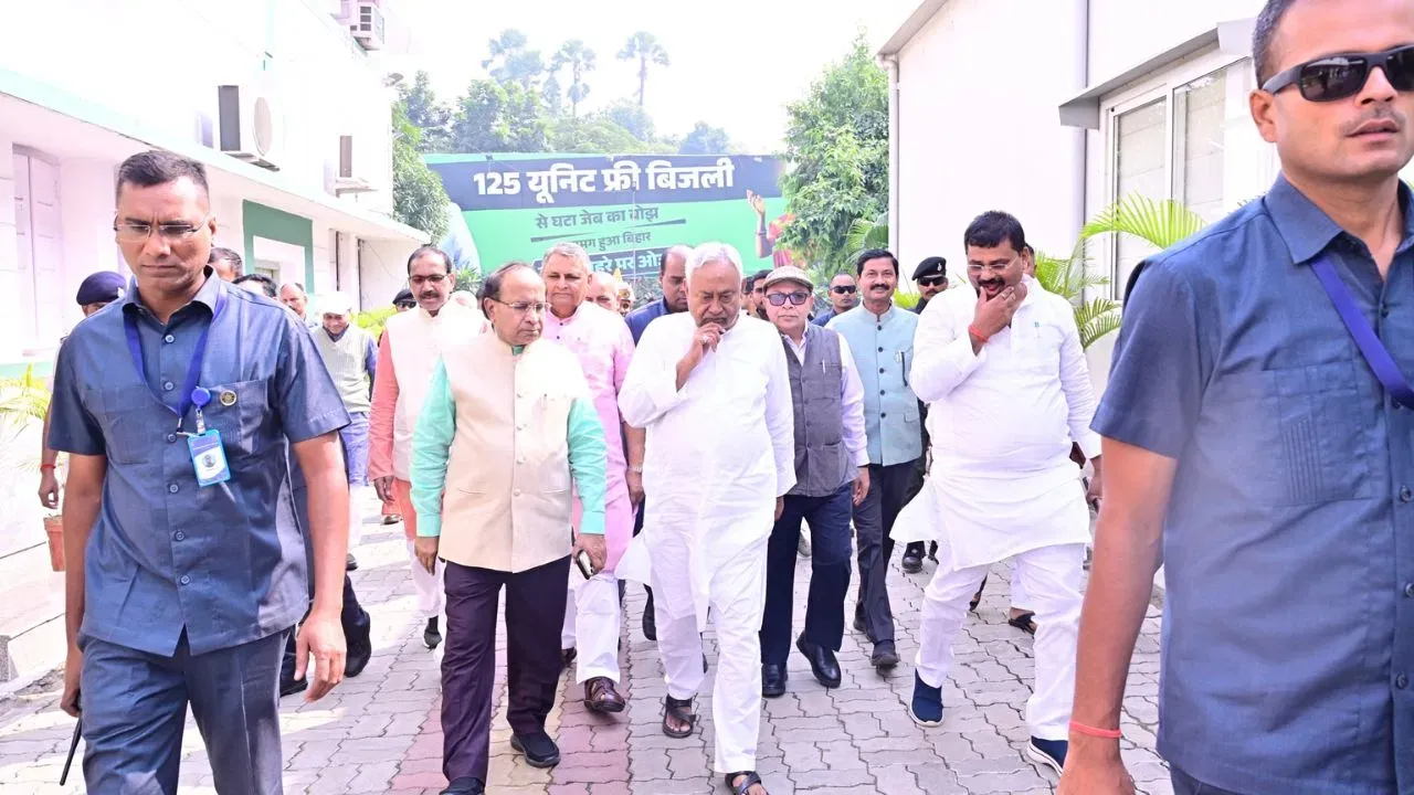  nitish kumar Photograph: (kanak news) 