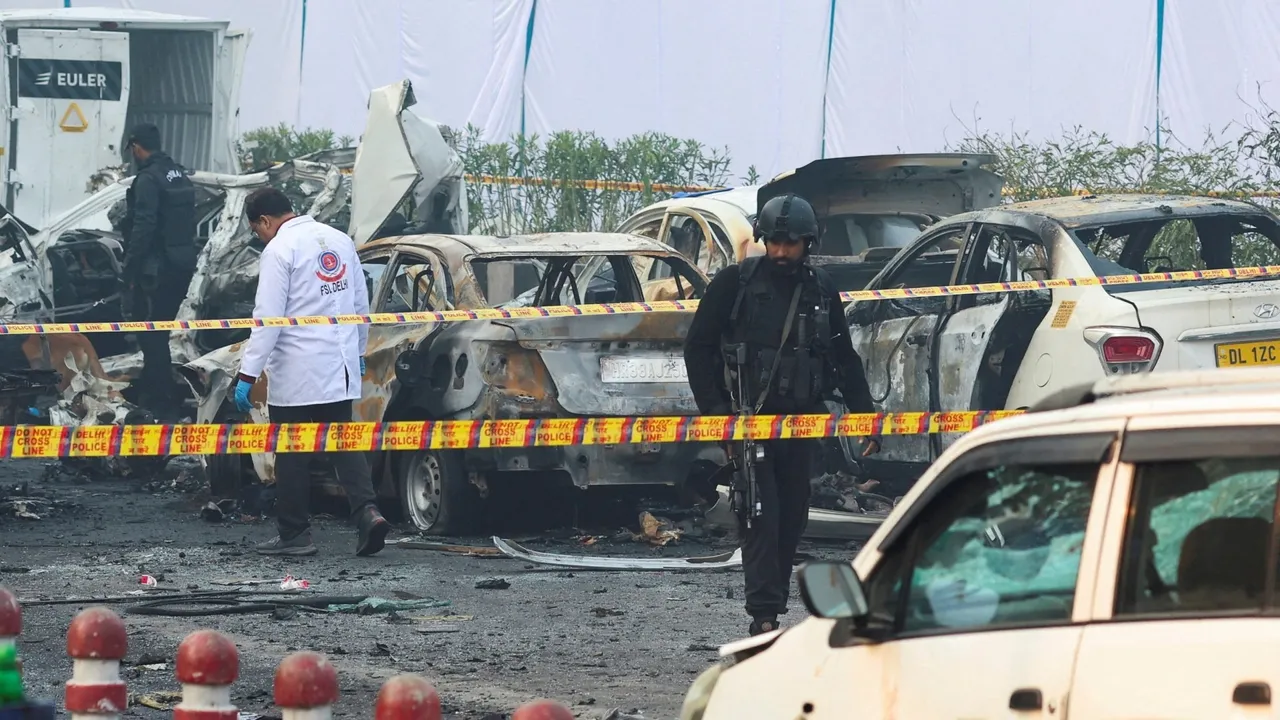  Delhi Blast Photograph: (kanaknews) 