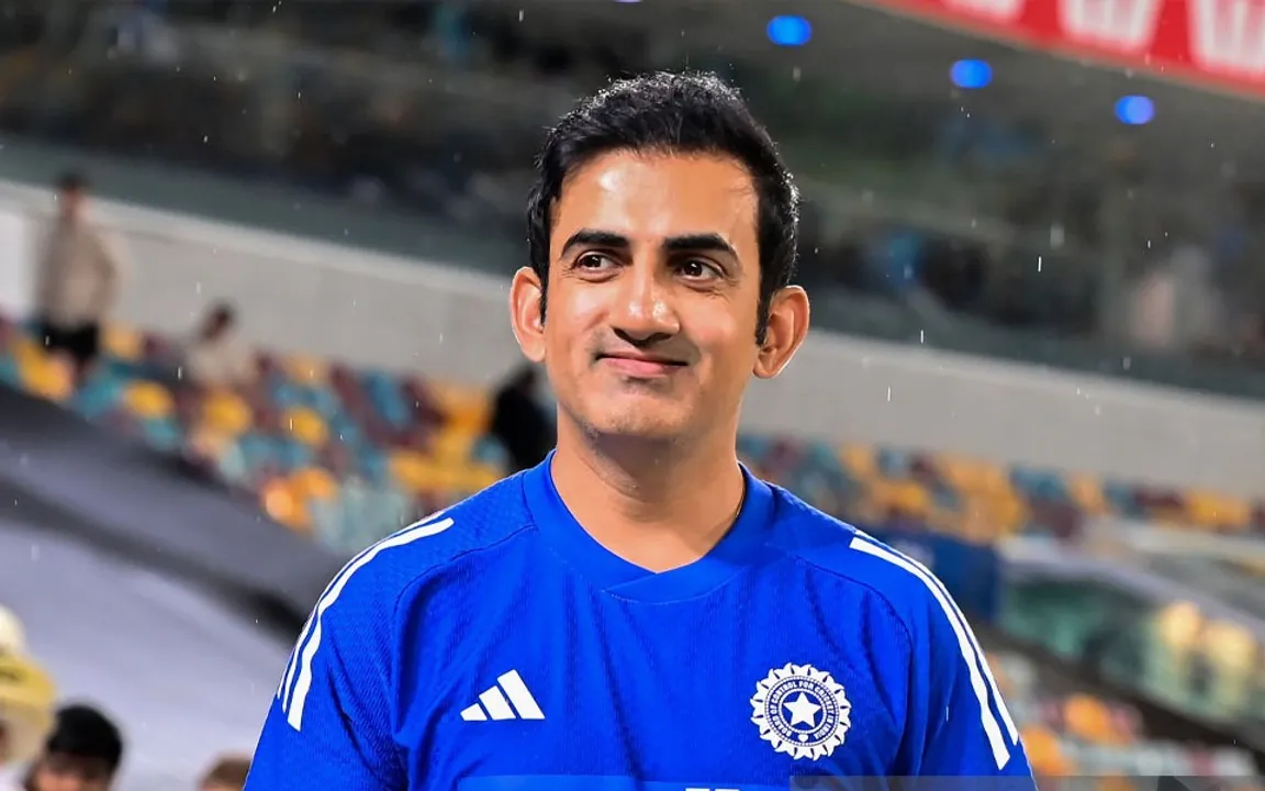  Gautam-Gambhir Photograph: (kanak news) 