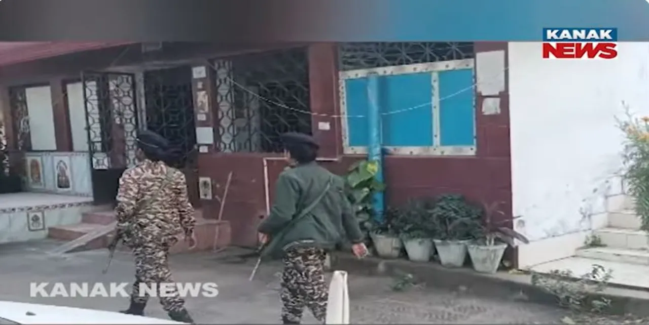  ED RAID Photograph: (KANAK NEWS) 