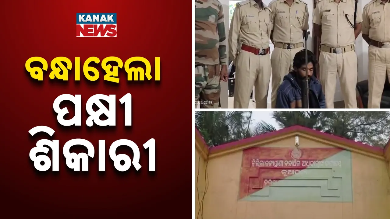  Chilika Photograph: (Kanak News) 