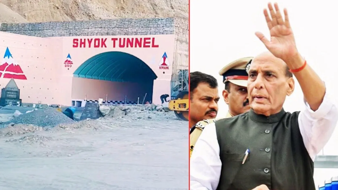  SHYOK TUNNEL Photograph: (KANAK NEWS) 