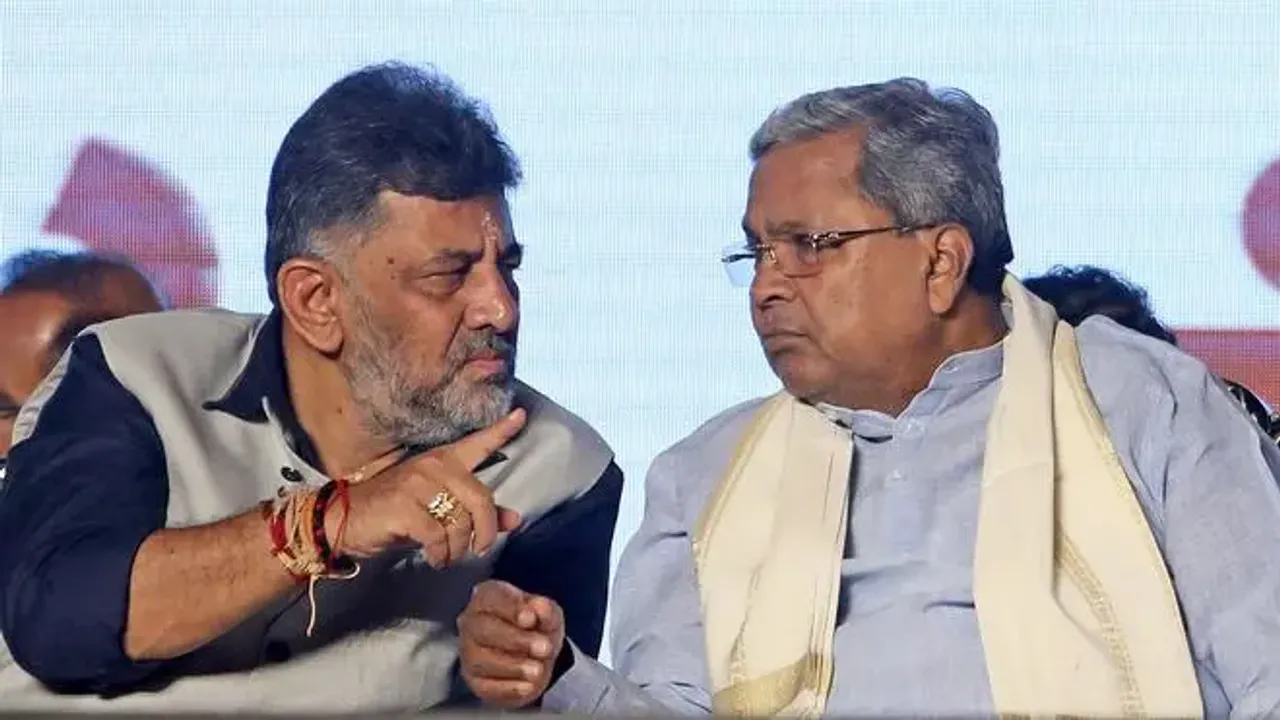 siddaramaiah dk shivakumar Photograph: (kanak news) 