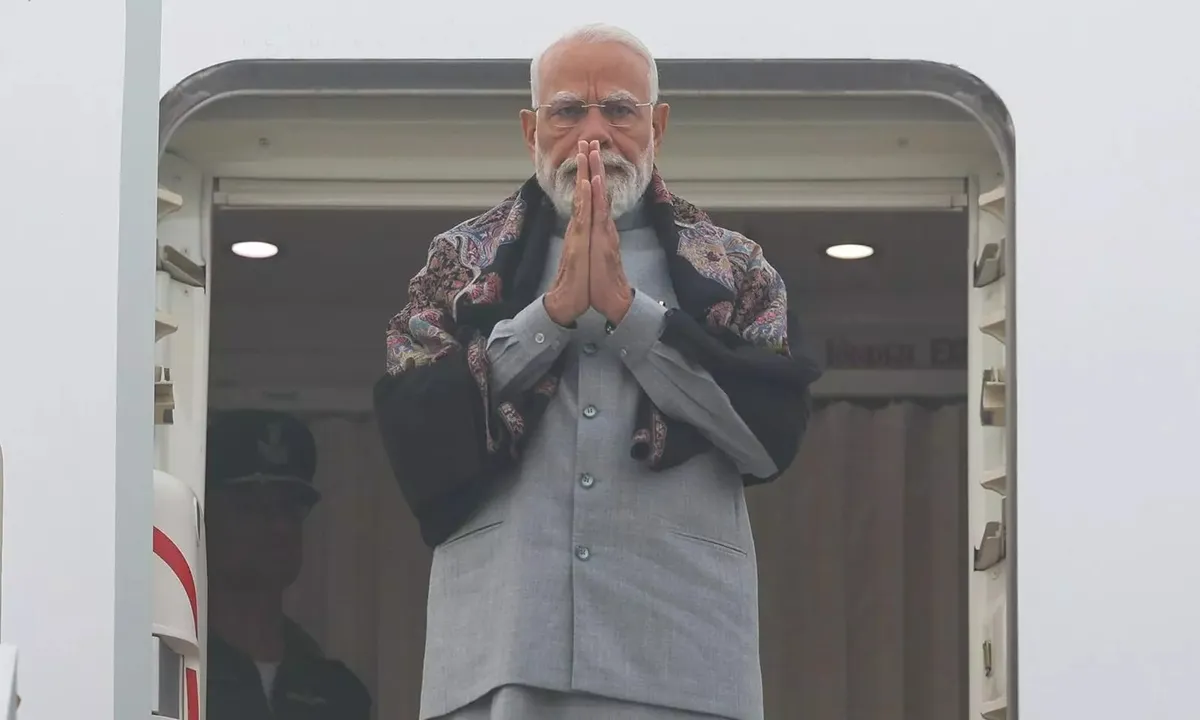  PM Modi Photograph: (Kanak News) 