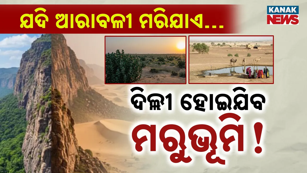  Save Aravalli Photograph: (Kanak News) 