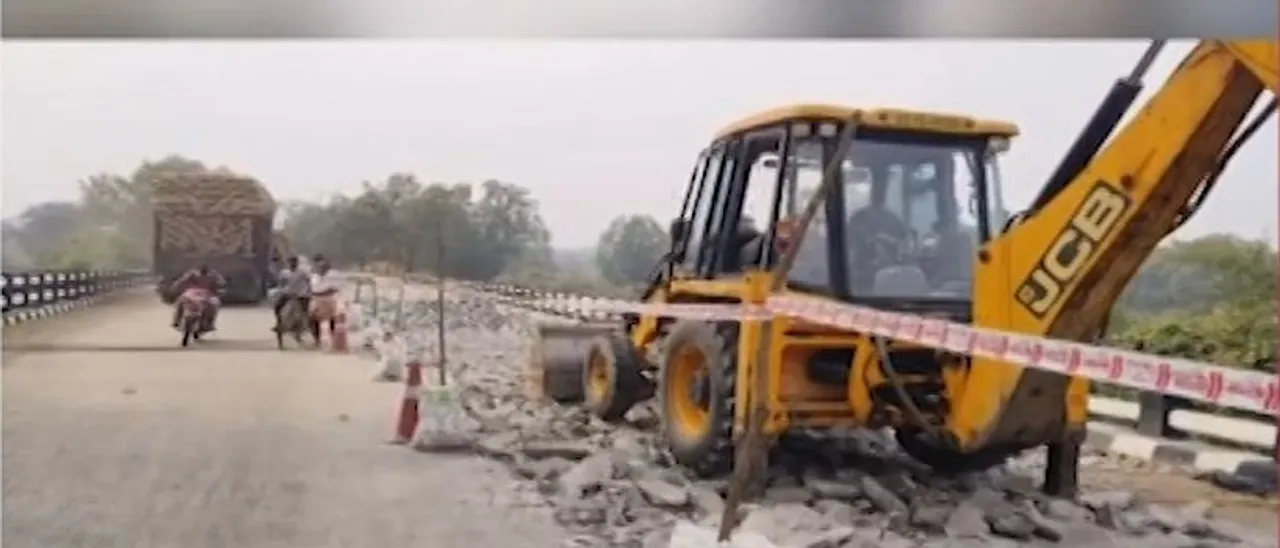  Road work Photograph: (KanakNews) 