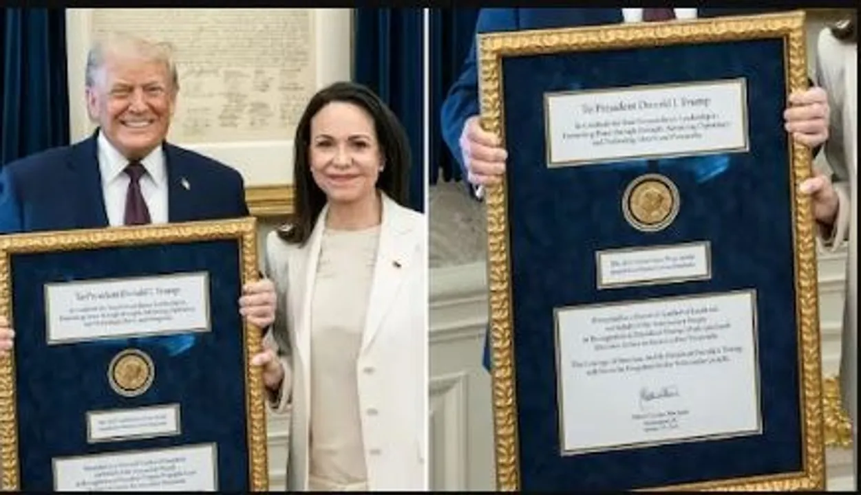  ଟ୍ରମ୍ପ ମାଚାଡୋଙ୍କ ପଦକ ନେଲେ, କିନ୍ତୁ ନୋବେଲ ଶାନ୍ତି ପୁରସ୍କାର କ’ଣ ହସ୍ତାନ୍ତରଯୋଗ୍ୟ?