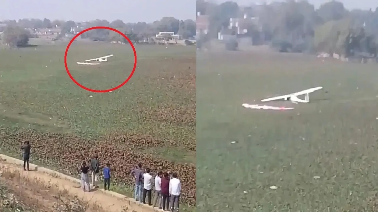  prayagraj-plane-crash Photograph: (google) 
