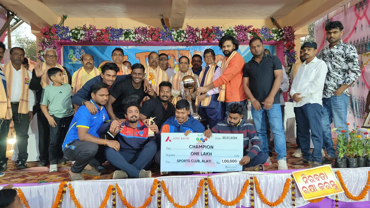  ଗୋଲ୍‌ଡେନ୍‌ କପ୍‌ କ୍ରିକେଟ୍‌ : ବାଲେଶ୍ୱରକୁ ହରାଇ ଟିସିସି ବିଜେତା