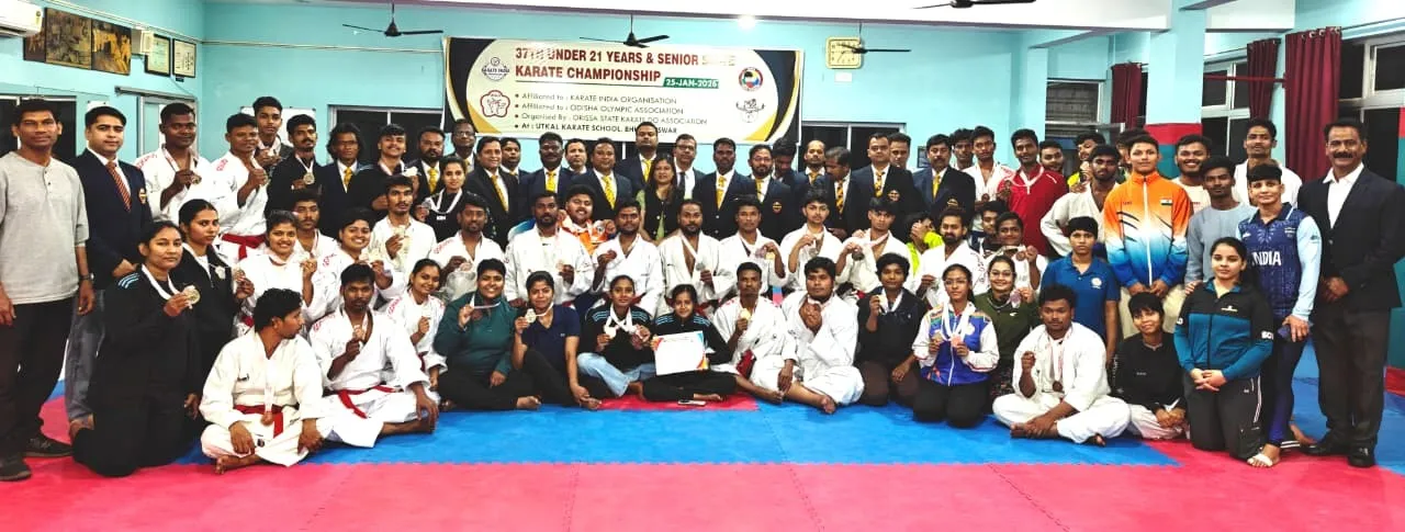  ରାଜ୍ୟ ବରିଷ୍ଠ ଓ ଯୁବ କରାଟେ ଉଦ୍‌ଯାପିତ