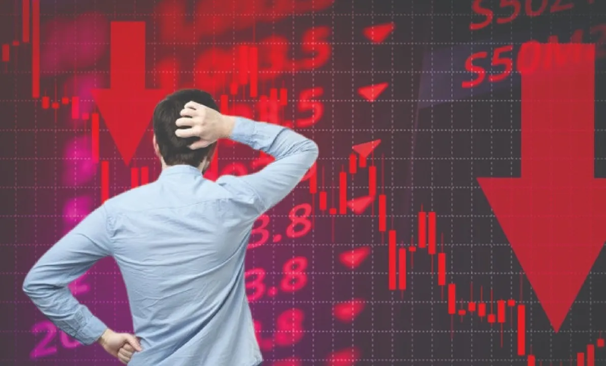  Stock market Photograph: (kanak news) 