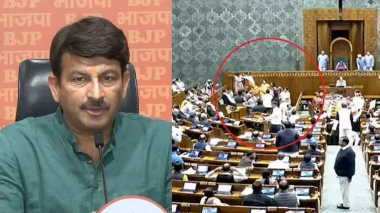  manoj-tiwari-allegation-on-congress Photograph: (kanak news) 