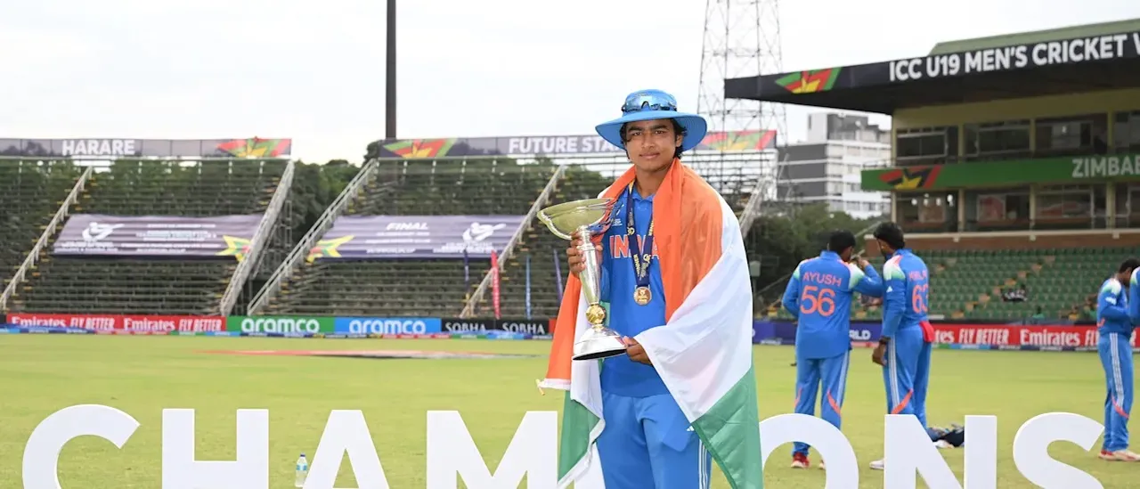  ଆଇସିସି ଶ୍ରେଷ୍ଠ ଯୁବ ଦଳରେ ଭାରତରୁ ୩