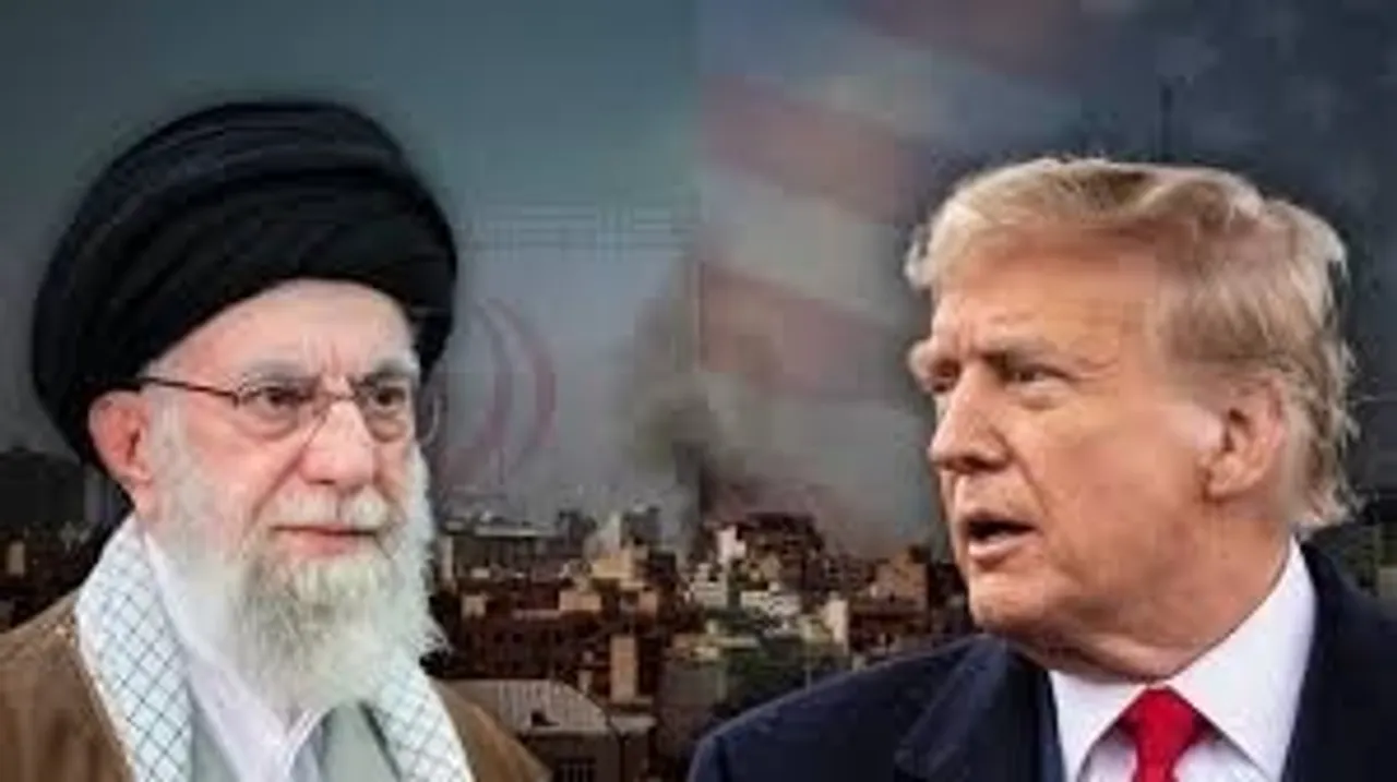  Trump threatens Khamenei Photograph: (Google) 